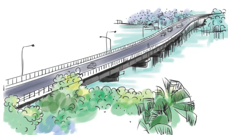 ഏലൂർ ചൗക്ക-ചേരാനല്ലൂർ  പാലത്തിന് 27.70 കോടി