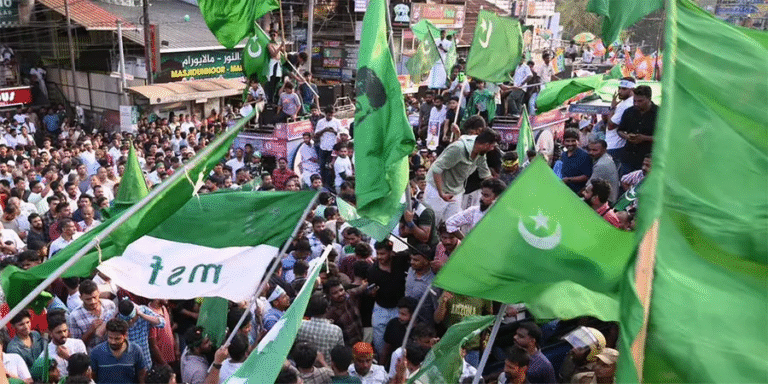 ലീഗിന്റെ ഗാസ ഐക്യദാർഢ്യ യോഗത്തില്‍ കൈയാങ്കളി